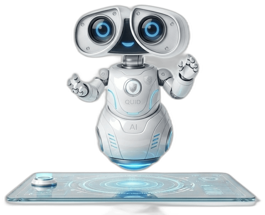 Quid, the AI sales agent, inviting you to try one of the live demos
